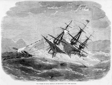 Wreck of the <em>Orpheus</em>
