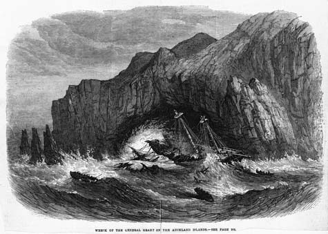 The wreck of the <em>General Grant</em>