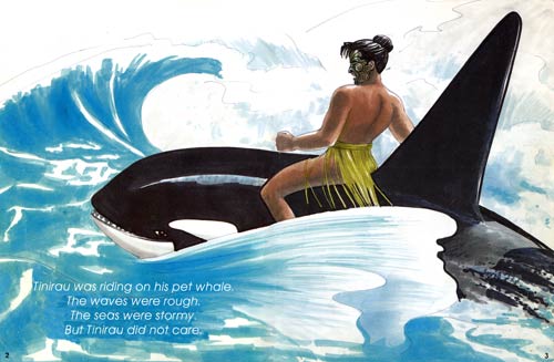 Tinirau and his whale