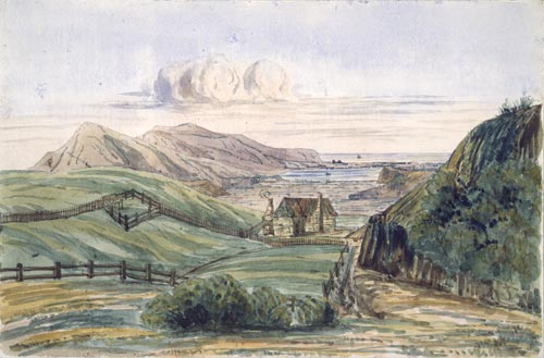 Te Rotokura lagoon