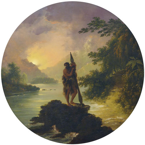 ‘A view in Dusky Bay’ 