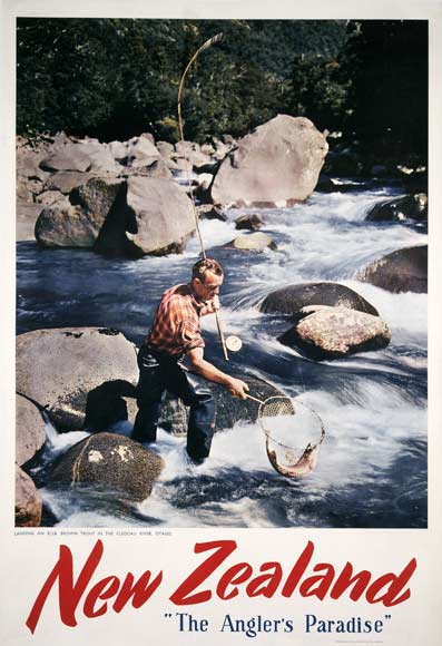 Fishing in New Zealand rivers