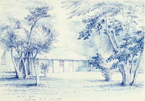 Old mission house, Te Ngae