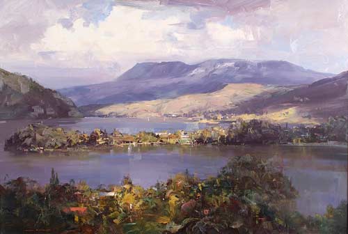 Lake Okareka and Mt Tarawera