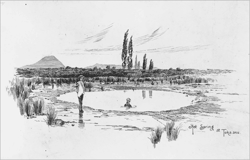 Hot springs at Tokaanu