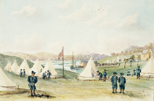 Drury naval camp