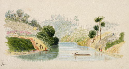 Mid-19th century peach gardens
