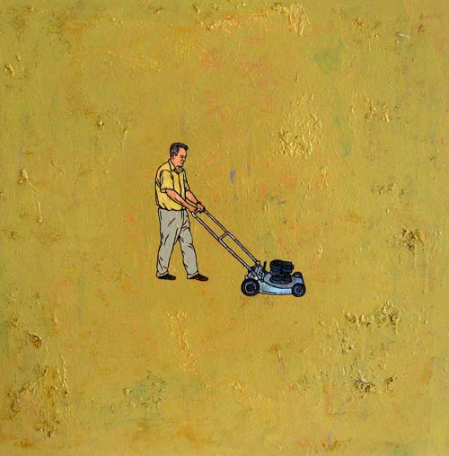 The loneliness of the urban lawn mower