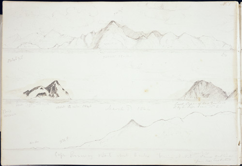 Cape Brett, East Cape and Cape Runaway