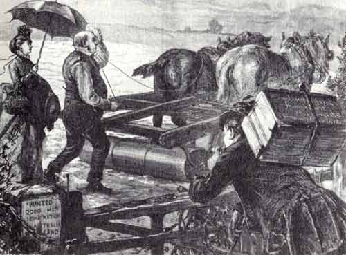 ‘The farmer his own labourer’