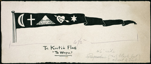 Te Kooti’s flag 