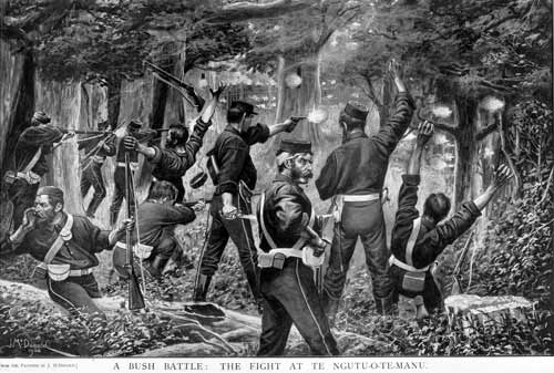 Attack on Te Ngutu-o-te-manu
