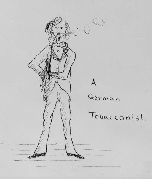 A German tobacconist