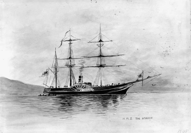‘HMS the Acheron’ 