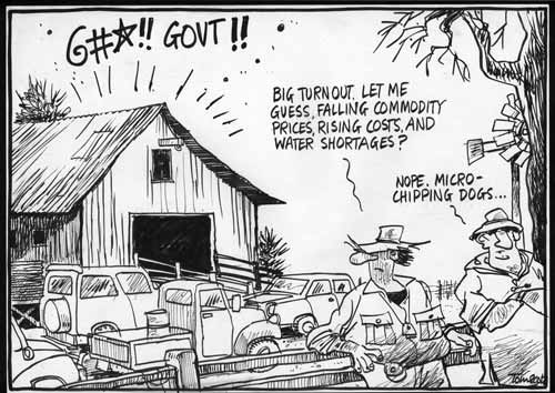 Rural protest