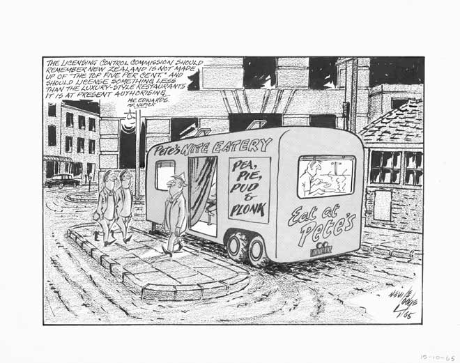 Liquor licence cartoon