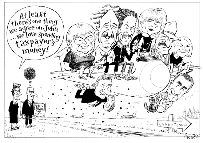 Spending public money