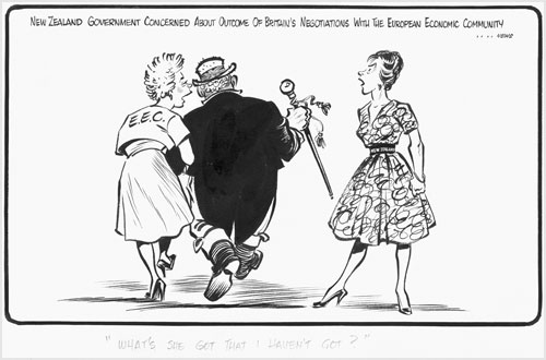 The EEC courts John Bull