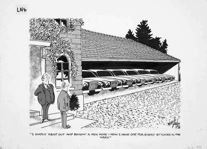 Cartoon on carless days