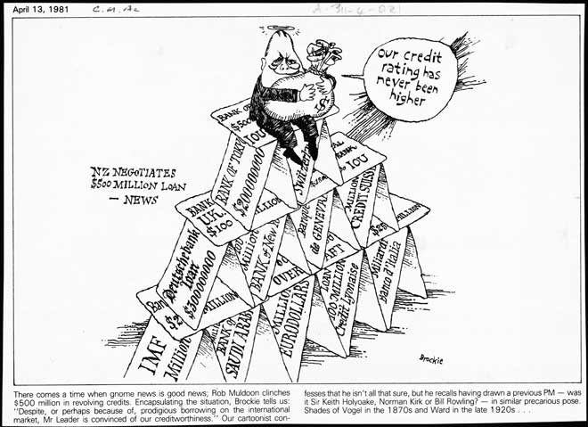 Robert Muldoon and his overseas loans
