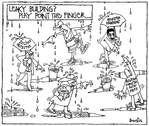 Leaky buildings