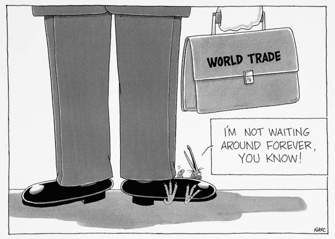 World trade and New Zealand, 1993
