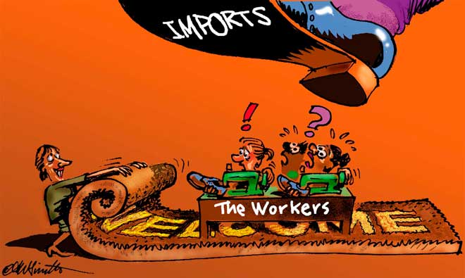 Removing tariffs, 2003
