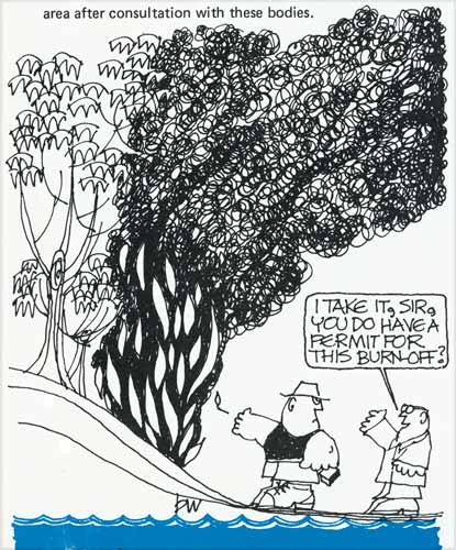 Cartoon with a message