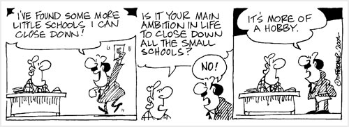 Closing small schools
