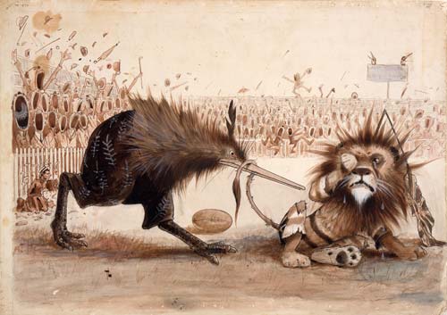 The kiwi and the lion 