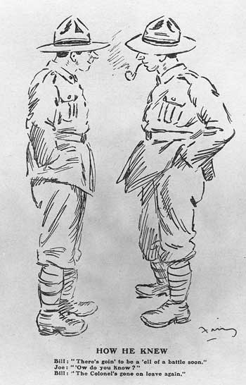 New Zealand at the front
