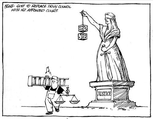 Abolishing appeals to the Privy Council