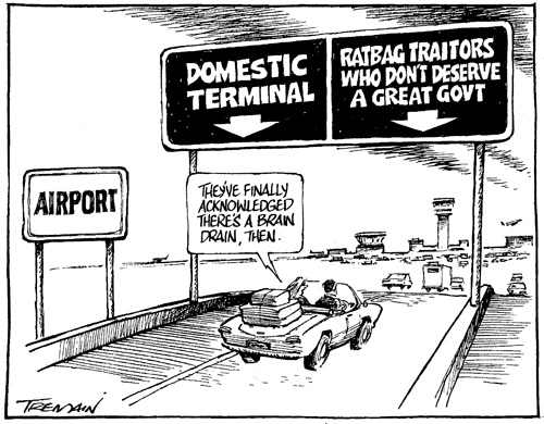 The brain drain