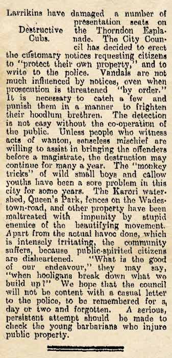 Enemies of beautification