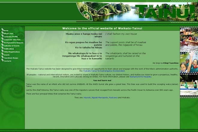 Tainui site