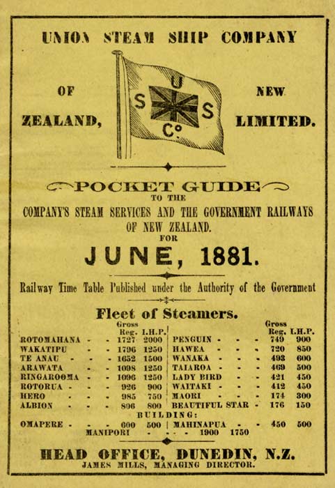 Union Company pocket guide