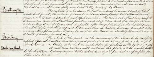 James Balfour’s notes