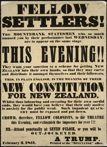 A handbill, 1851