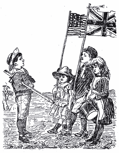 ‘The band of the red, white, and blue’