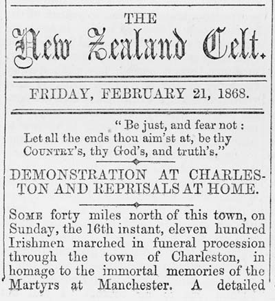 A funeral for Fenians
