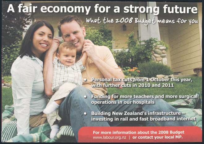 Tax cuts, 2008 Budget