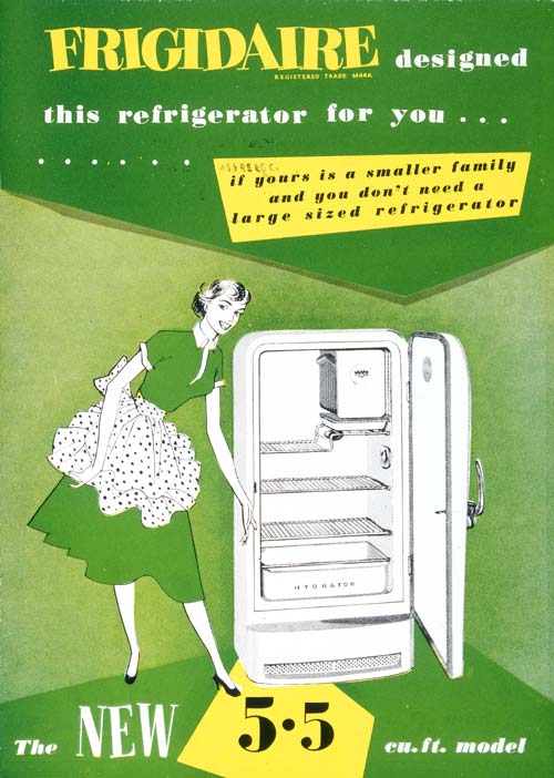 Refrigerator advertisement