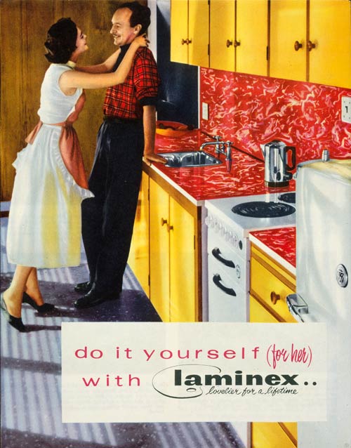 Advertisement for Laminex