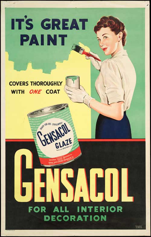 Paint advertisement