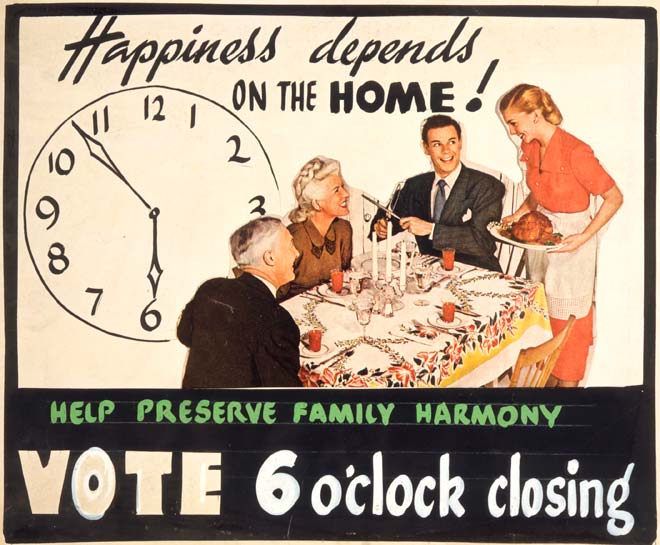 Six o’clock closing 