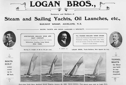 Logan Brothers advertisement 