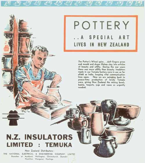 Temuka pottery