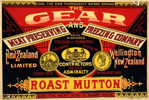 Canned roast mutton
