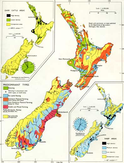 School atlas plate, 1965