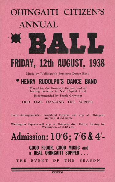 Ōhingaiti ball